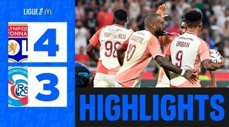 Lyon Strasbourg | 4-3 | Le Résumé | Ligue 1 2024-25 | ol strasbourg