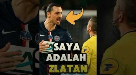 Ketika Zlatan Ibrahimovic membuat wasit gentar ❗ #sepakbola