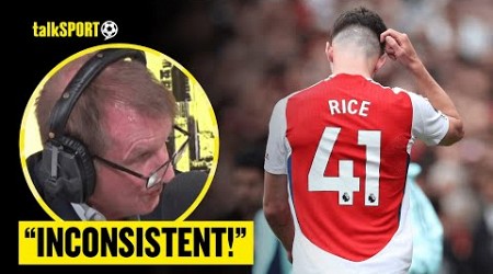 Henry Winter BLASTS &#39;Inconsistent Refereeing&#39; For Arsenal After Declan Rice Sent Off Vs Brighton