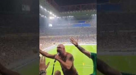 Lanciacori della Curva Nord Inter Milano lancia il Coro &quot;Io Giro l&#39;Italia per Te&quot;