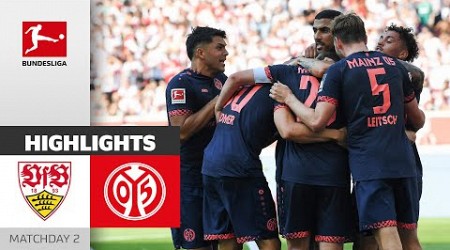 Mainz With Last-Minute-Equalizer! | Stuttgart - Mainz 05 3-3 | Highlights | Matchday 2 – Bundesliga