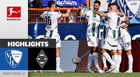 Kleindienst Scores Again! | VfL Bochum 1848 - Borussia M&#39;gladbach 0-2 | MD2 – Bundesliga 2024/25