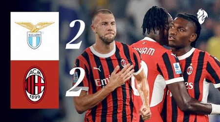 Pavlović opens the scoring, Leão closes it | Lazio 2-2 AC Milan | Highlights Serie A