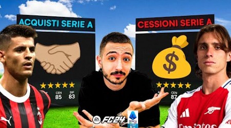 TEAM ACQUISTI SERIE A vs TEAM CESSIONI SERIE A su FC 24!