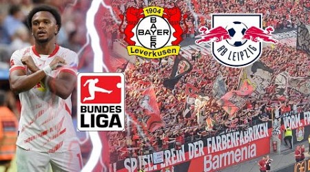 LEVERKUSEN VS LEIPZIG HIGHLIGHTS | OPENDA SORGT FÜR BAYER SCHOCK | BUNDESLIGA STADIONVLOG ⚽️