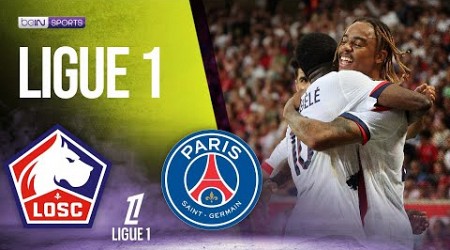 Lille vs PSG | LIGUE 1 HIGHLIGHTS | 09/01/24 | beIN SPORTS USA