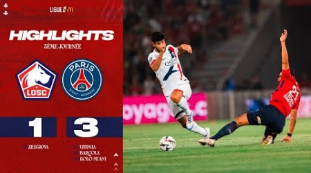 HIGHLIGHTS 24-25 I LOSC - Paris Saint-Germain (1-3), Ligue 1, journée 3 