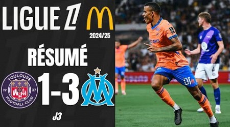 Toulouse Marseille 1-3 Résumé Ligue 1 McDonald&#39;s 2024-25, om toulouse