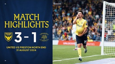 Oxford United vs Preston North End highlights