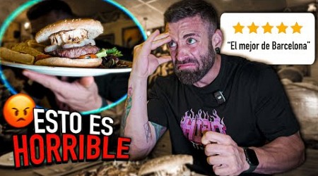 EL RESTAURANTE MEJOR VALORADO DE BARCELONA ES UNA ESTAFA y NO ME LO ESPERABA...