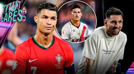 ¡CR7 habla de su RETIRO! | JAMES al RAYO es OFICIAL | MESSI RECHAZÓ 1000 MILLONES de ARABIA