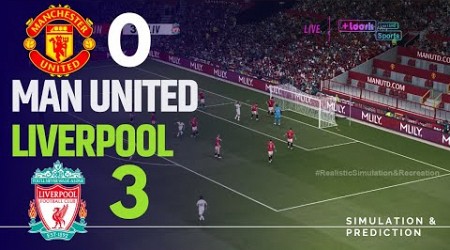 Manchester United [0-3] Liverpool Match Highilghts | 2024 Premier League eFootball recreation