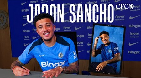 Behind-the-Scenes with JADON SANCHO as he becomes a Blue! 