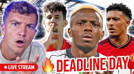 CHELSEA NEWS TRANSFER DEADLINE DAY | OSIMHEN TO CHELSEA NEWS | SANCHO TO CHELSEA?