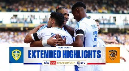 Leeds United vs. Hull City: Extended Highlights | EFL Championship | CBS Sports Golazo - Europe