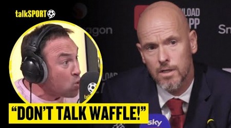 Cundy TEARS INTO Erik Ten Hag For &#39;TALKING WAFFLE&#39; &amp; &#39;HIDING BEHIND TROPHIES&#39; After Liverpool Loss