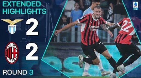 LAZIO-MILAN 2-2 | EXTENDED HIGHLIGHTS | SERIE A 2024/25