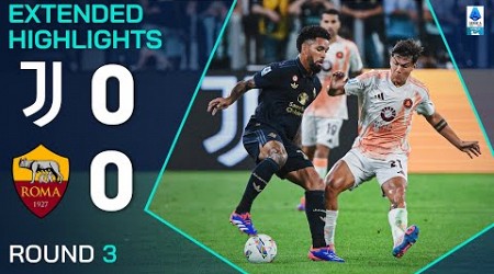 JUVENTUS-ROMA 0-0 | EXTENDED HIGHLIGHTS | SERIE A 2024/25