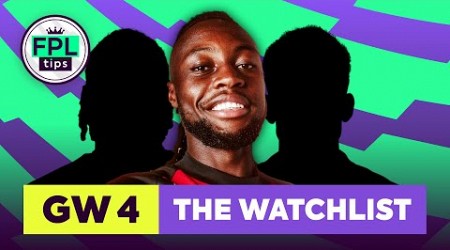 FPL GW4: THE WATCHLIST | Semenyo Returns Again | Gameweek 4 | Fantasy Premier League 2024/25 Tips