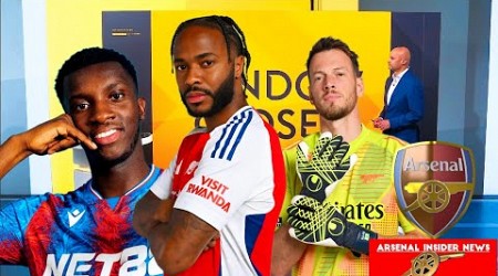 Arsenal transfer news: Sterling sign for arsenal, Neto join arsenal, Nketiah join palace Deadline