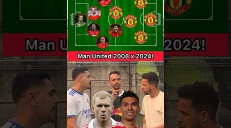 Manchester United 2008 x 2024! #futebol #brasileirao #manchesterunited #manunited