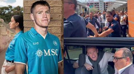 Scott McTominay first day in Napoli