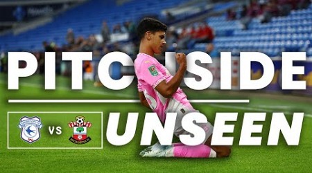 PITCHSIDE UNSEEN: Cardiff City 3-5 Southampton | Carabao Cup