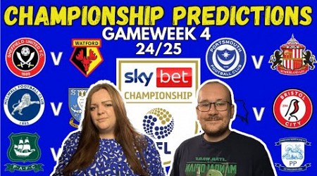 OUR WEEK 4 CHAMPIONSHIP PREDICTIONS 24/25