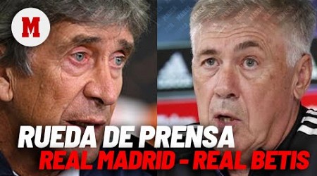 EN DIRECTO I Rueda de prensa de Ancelotti post partido frente a Real Betis, en vivo