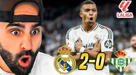 Real Madrid Get The Job Done vs Real Betis I MBAPPE SCORES 2 GOALS!