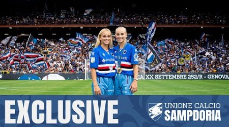 Un oro olimpico a Marassi: la Samp omaggia le gemelle D&#39;Amato