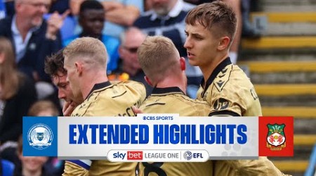 Peterborough United vs. Wrexham: Extended Highlights | EFL League One | CBS Sports Golazo