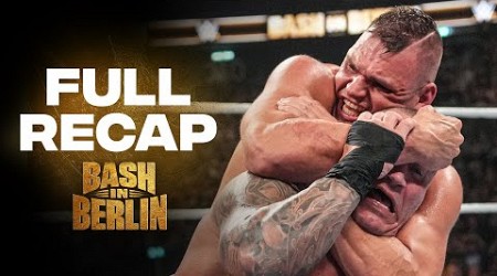 Full WWE Bash in Berlin 2024 highlights