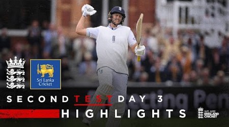 Root Hits Record 34th Century | Highlights - England v Sri Lanka Day 3 | Rothesay Test 2024