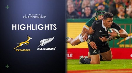 HIGHLIGHTS | South Africa v All Blacks | Johannesburg, 2024