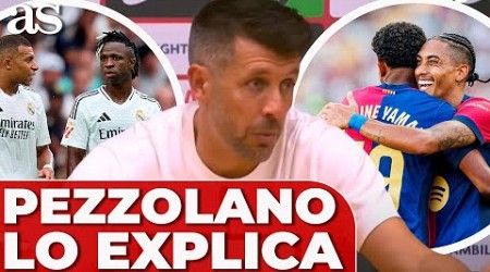 PEZZOLANO se MOJA: COMPARA el nivel de REAL MADRID y FC BARCELONA con un PALO a los blancos