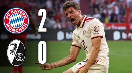 “It rattles the brain!” | Müller&#39;s record at FC Bayern vs. Freiburg 2-0 | Highlights &amp; Reactions