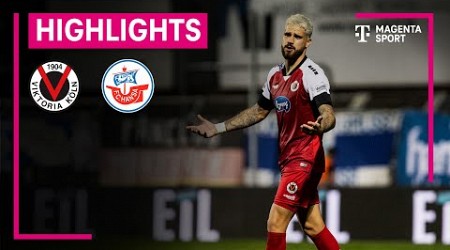 FC Viktoria Köln - Hansa Rostock | Highlights 3. Liga | MAGENTA SPORT