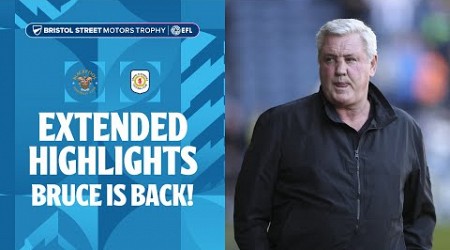 STEVE BRUCE IS BACK! | Blackpool v Crewe Alexandra extended highlights