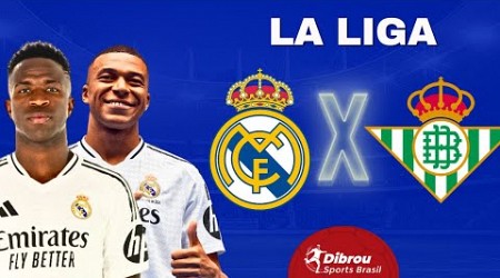 REAL MADRID X BETIS AO VIVO LA LIGA DIRETO DO SANTIAGO BERNABEU | RODADA 4- NARRAÇÃO