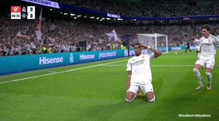 Kylian Mbappe scores his FIRST LALIGA GOAL for Real Madrid 