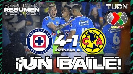 HIGHLIGHTS | Cruz Azul 4-1 América | Liga Mx -AP2024 - J6 | TUDN