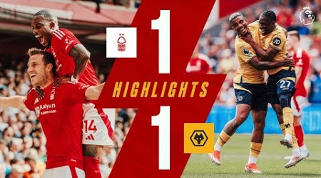 Nottingham Forest 1-1 Wolves | Premier League Highlights 