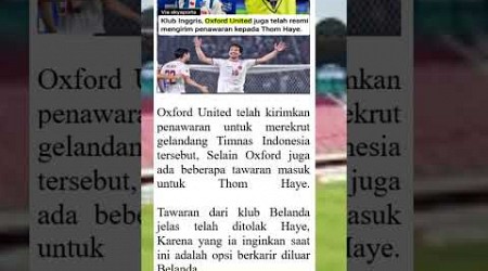 Thom Haya Kini Juga Ditawar Klub Championship, Oxford United.