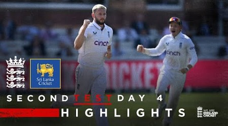 Atkinson 5-fer Seals England Win | Highlights - England v Sri Lanka Day 4 | Rothesay Test 2024