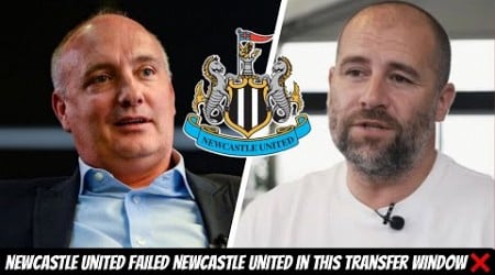 I’m sorry everyone but Newcastle United FAILED US IN THAT AWFUL TRANSFER WINDOW !!!!!