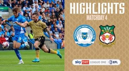 HIGHLIGHTS | Peterborough United vs Wrexham AFC