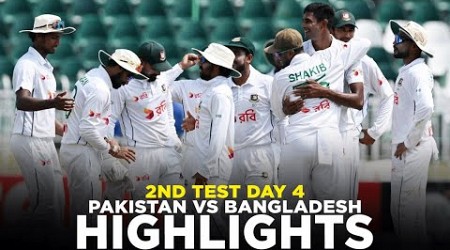 Full Highlights | Pakistan vs Bangladesh | 2nd Test Day 4, 2024 | PCB | M8A1K