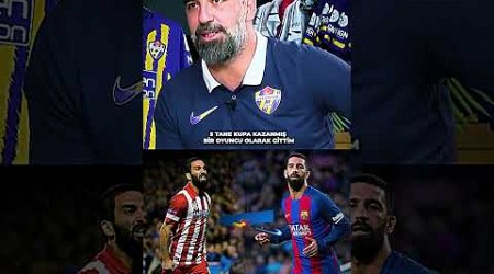 Arda Turan Barcelona transferi eleştirilerine yanıt veriyor. #ardaturan #barcelona #atleticomadrid