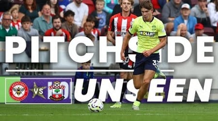 PITCHSIDE UNSEEN: Brentford 3-1 Southampton | Premier League